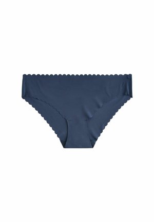 SCALLOP EDGE NO VPL KNICKERS - Trusser - navy
