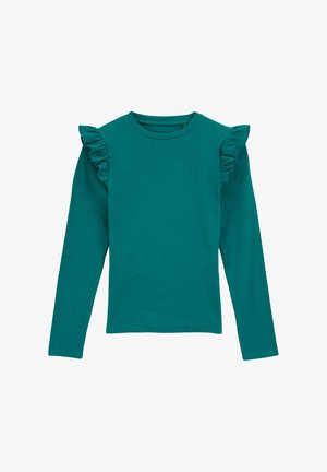 Top dugih rukava - turquoise