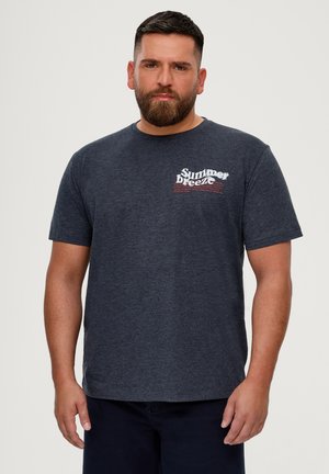 À IMPRIMÉ SUR LE DEVANT - T-Shirt print - navy