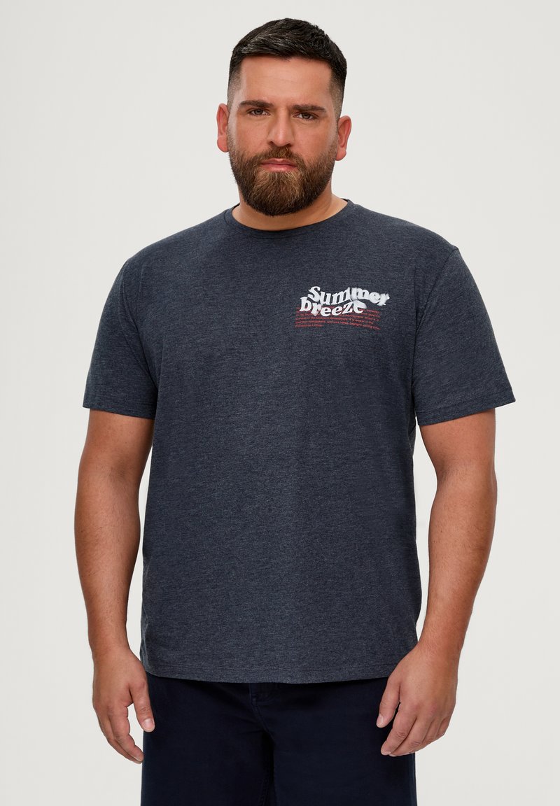 s.Oliver À IMPRIMÉ SUR LE DEVANT - T-shirt z nadrukiem