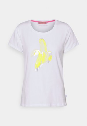 T-shirt print - white