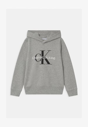 MONOGRAM HOODIE UNISEX - Mikina s kapucí - grey