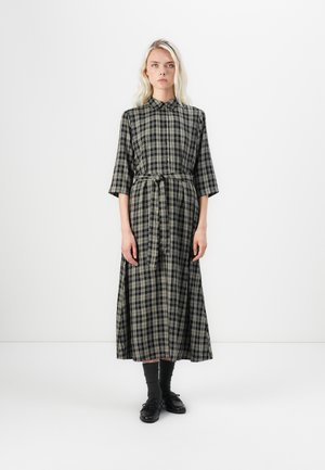 JDYSTAY SHIRT DRESS - Vestido camisero - birch/black