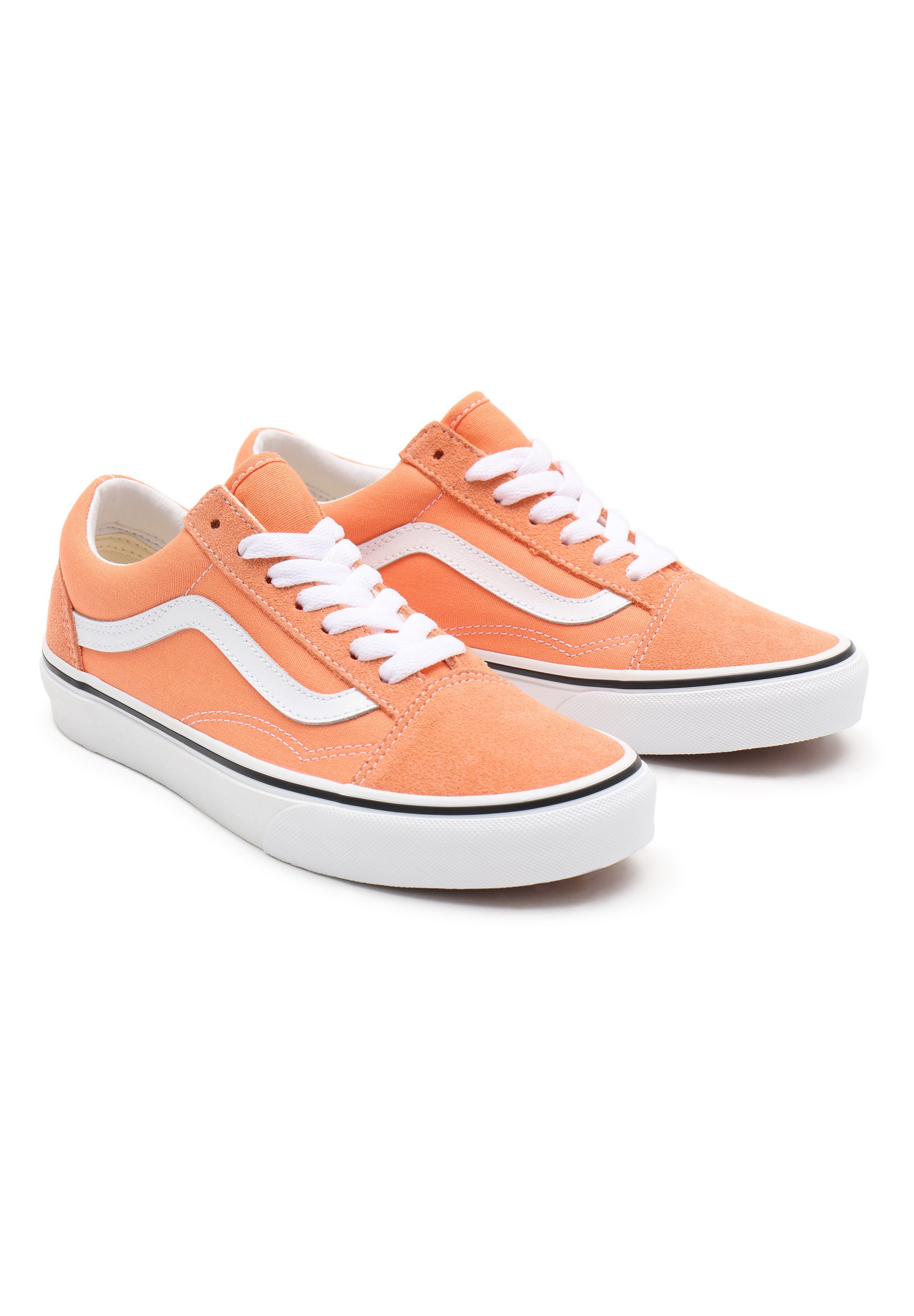 Vans UA OLD SKOOL - Sneakers laag - cadmium orange/true white/Oranje -  Zalando.nl