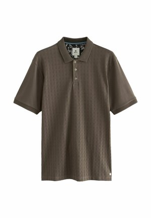 TEXTURED - Pólóing - mottled brown