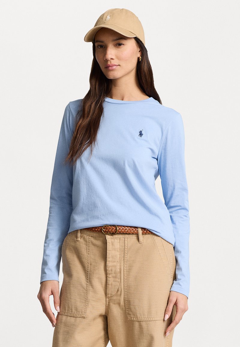 Polo Ralph Lauren LONG SLEEVE - Majica z dolgimi rokavi - chambray blue