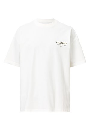AllSaints EXCLUSIVE STYX UNDERGROUND - T-shirt con stampa - ashen white