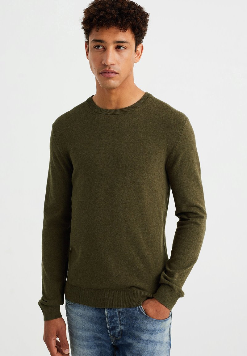 WE Fashion THE EVERYDAY - Jersey de punto - green