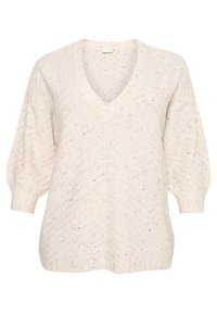 Kaffe Curve Striktrøje - off-white