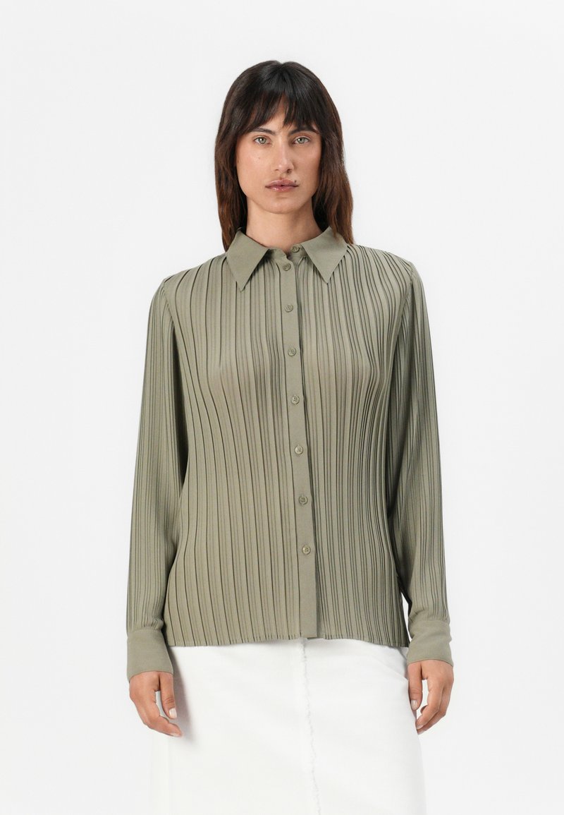 RIANI Overhemdblouse olijfgroen