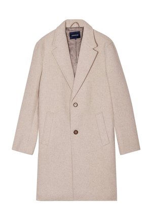MIT KNÖPFEN - Manteau court - beige