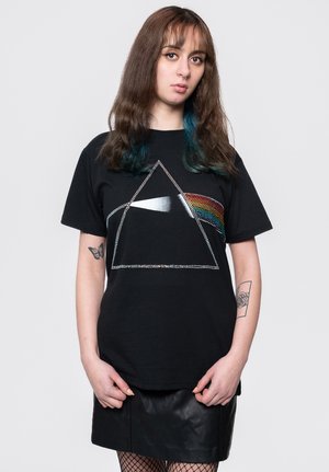 Paradiso Clothing PINK FLOYD DARK SIDE OF THE MOON - Print T-shirt - black