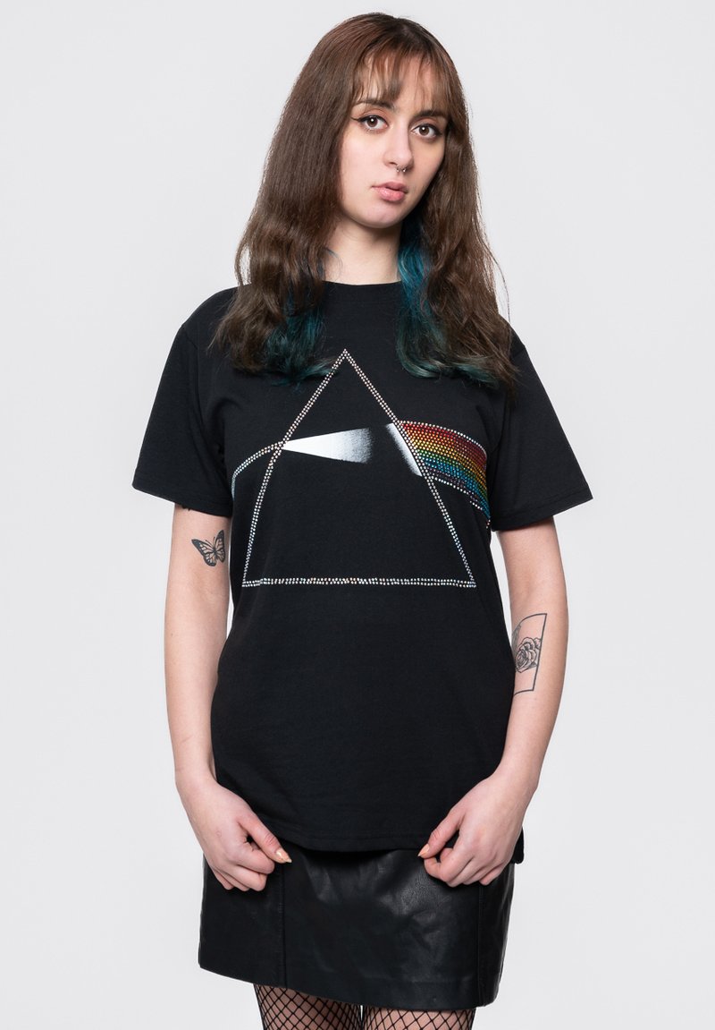 Paradiso Clothing PINK FLOYD DARK SIDE OF THE MOON - Print T-shirt - black