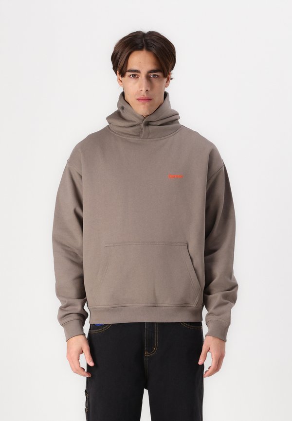BOJAN OVERSIZE HOODIE - Sweatshirt - brindle