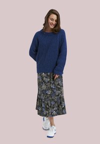 Smith&Soul VOLANT HEM - Vapaa-ajan mekko - silver print