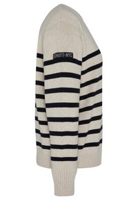 Schott CREWNECK SAILOR  - Strickpullover - naturel marine