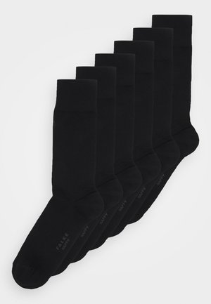 HAPPY 6-PACK COTTON-MIX - Sokken - black