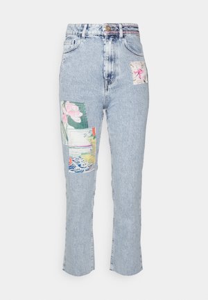 Jeans Straight Leg - blue denim