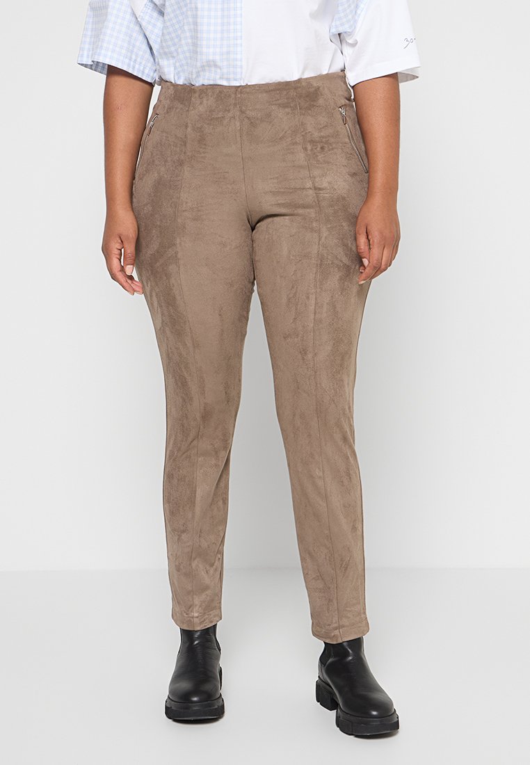 ONLY Carmakoma Broek bruin