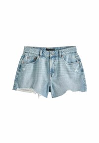 Next RIPPED HOURGLASS - REGULAR FIT - Farkkushortsit - bleach