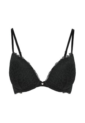 Hunkemöller MARINE PADDED PUSH UP - Sutien cu armătură - black