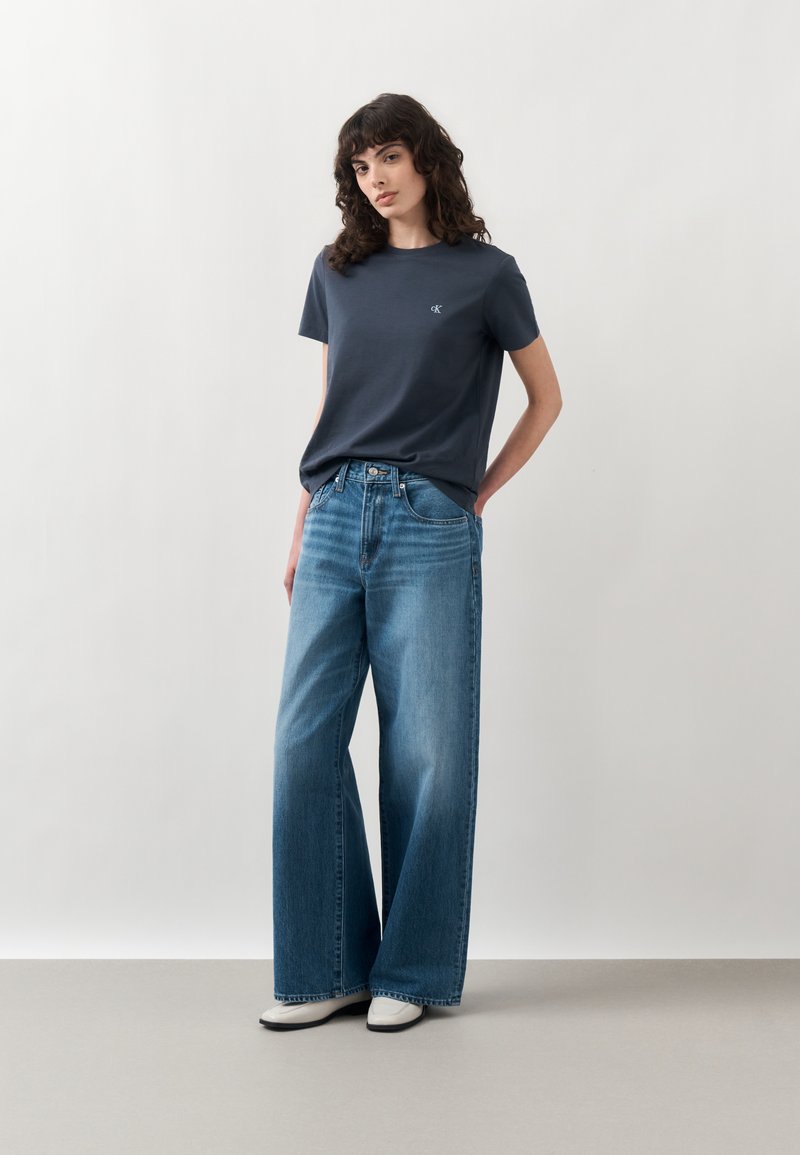 Calvin Klein Jeans Wide leg - classon blue