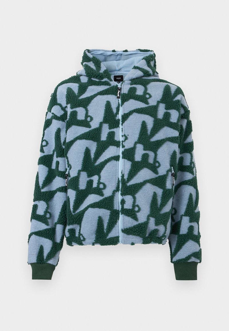 HUF Fleecejas lichtblauw HUF Fleecejas lichtblauw