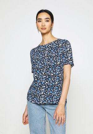 BYMMJOELLA O NECK BLOUSE - Bluzka - brunnera blue
