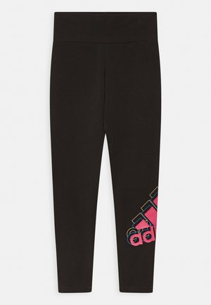 Legginsy - black/team real magenta