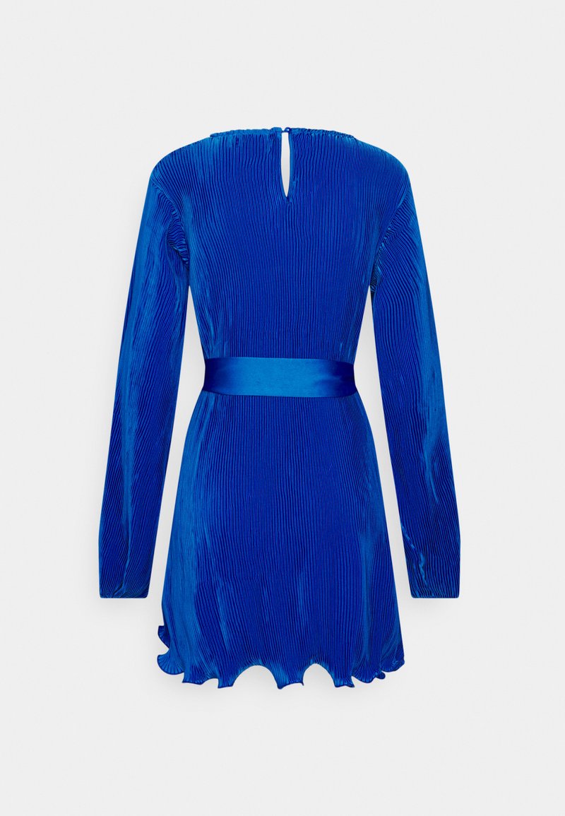 IN THE STYLE BALLOON SLEEVE MINI DRESS - Cocktail dress / Party dress -  blue