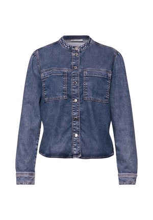 Street One MIT BRUSTTASCHEN - Hemdbluse - blau