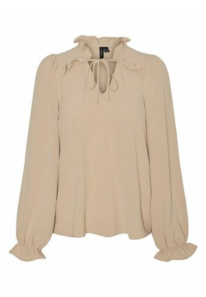 Bluse - beige