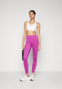 Nike Performance GO - Leggingek - hot fuchsia/black
