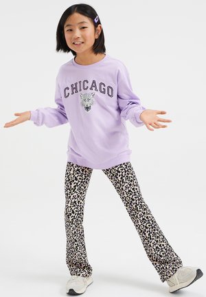 MET DESSIN - Pantaloni - violet