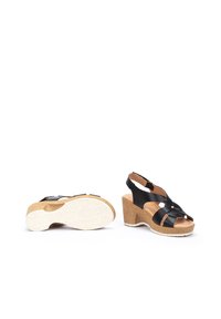 Pikolinos ARENALES  - Sandalias de cuña - black