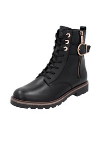 Remonte Bottines à lacets - schwarz