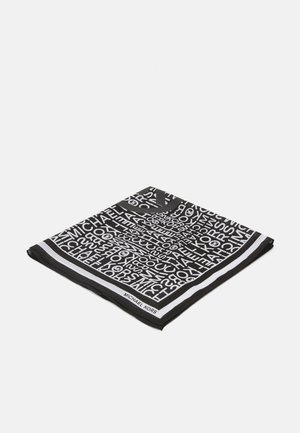 LOGO SCARF - Foulard - black/white