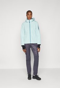 CMP ZIP HOOD - Soft shell jacket - acqua