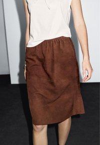 Massimo Dutti A-Linien-Rock - brown