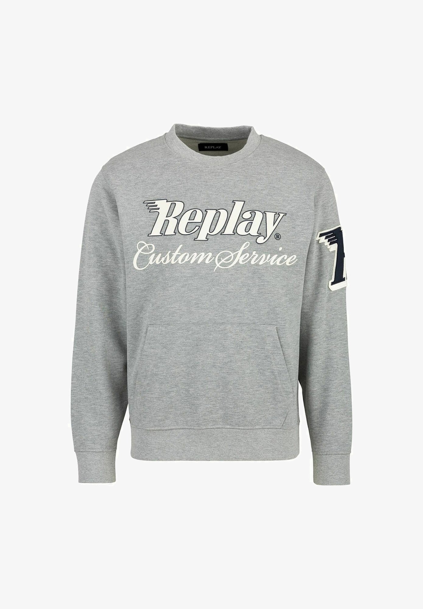 Printed Sweatshirt Replay Sweatshirt Herren Replay Sweatshirt