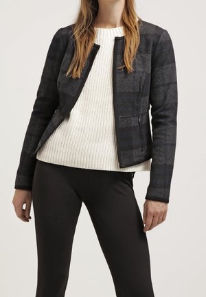 Blazer - mottled dark grey