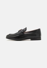 PLATE LOAFER - Čevlji brez vezalk - nero