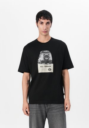 BOSS WAGON - T-shirt con stampa - black