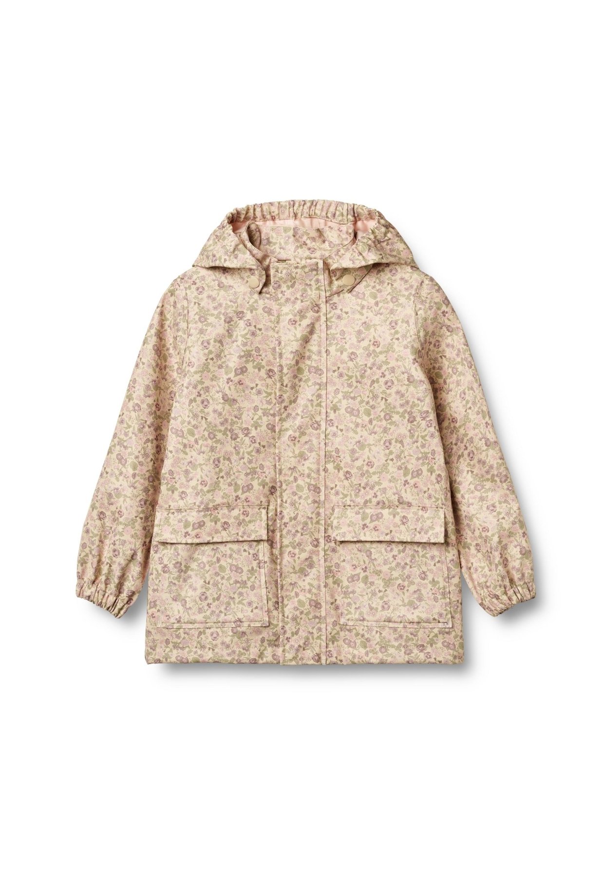 Wheat OLLO Waterproof jacket rose flower field/light pink