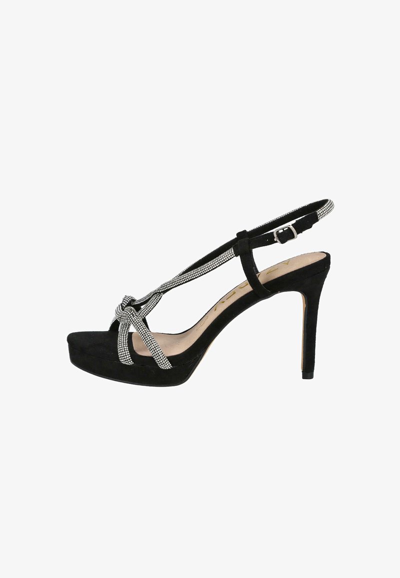 Azarey Sandalias de tacón - black