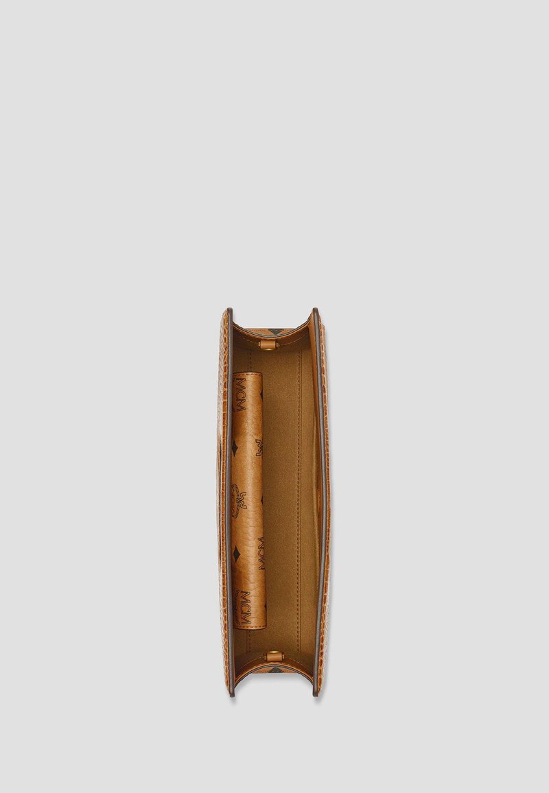 MCM DIAMOND VI SML C - Across body bag - cognac - Zalando