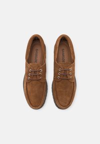 Samsøe Samsøe SAKARL - Casual snøresko - dark cognac