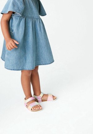 Next, Robe en jean - mottled blue