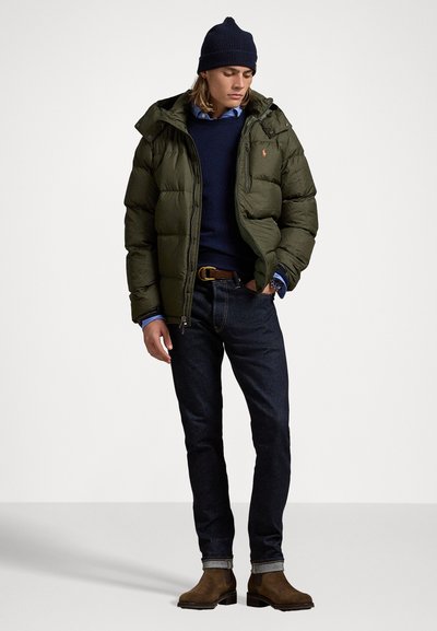 Polo Ralph Lauren THE GORHAM DOWN JACKET - Jakna ispunjena paperjem - company olive