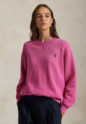 CREW NECK - Φούτερ - accent pink
